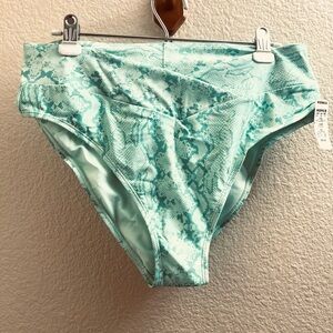 NWT Ninety Nine Snake Print Bikini Bottom